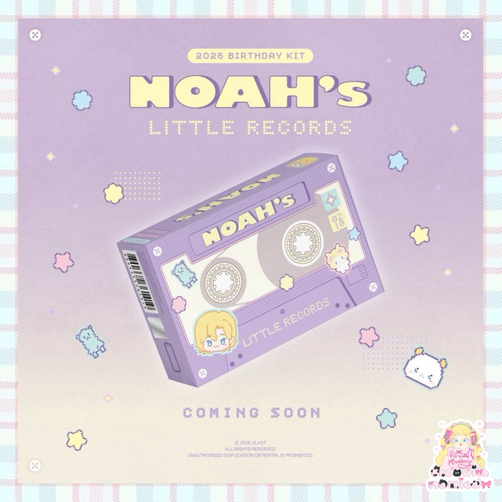 ✨ส่งกลับแอร์🛩️ ♡ PLAVE ‎♡ 2026 BIRTHDAY KIT [ NOAH's LITTLE RECORDS ] ⋆ﾟ⊹ เพ้บ พึลลี โนอา