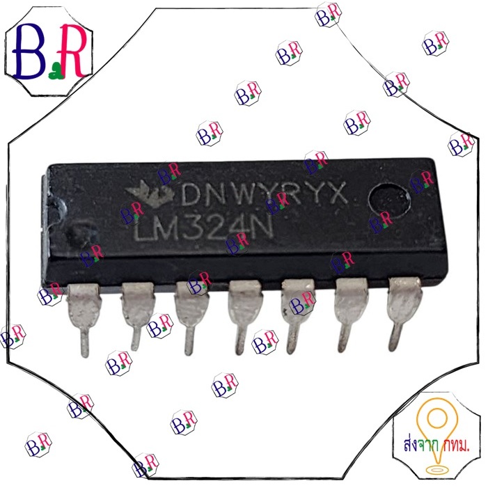 LM324N DIP14 ใช้พลังงานต่ำ,ใช้ในเครื่องขยายเสียง,เครื่องเชื่อมอินเวอร์เตอร์ LM324N และ LM324 เทียบกั