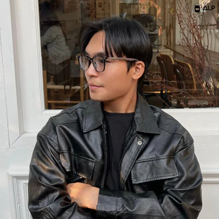ALP Ovaro แว่นกรองแสงสีฟ้า เลนส์ออโต้เปลี่ยนสี ทรงสี่เหลี่ยม กรองแสงหน้าจอ ป้องกันUV400 ALP-SN0114
