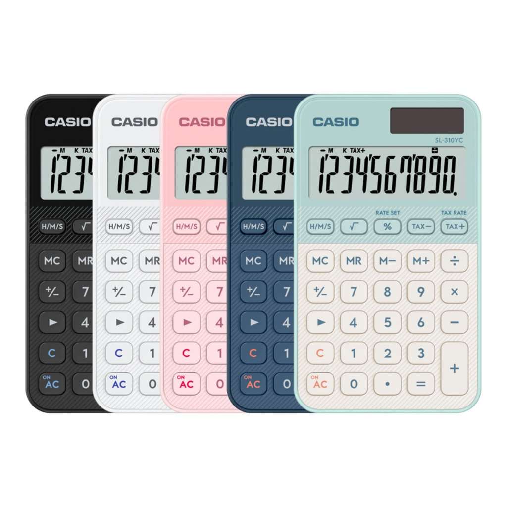 SL-310YC เครื่องคิดเลขพกพา Casio 10 หลัก ของแท้ ของใหม่ ประกันศูนย์