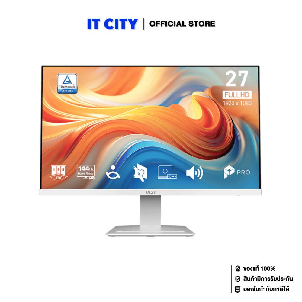 MSI Monitor PRO MP273W E14A - 27"/IPS/144Hz/1ms/Adaptive-Sync/3Y*3(White) MNL-002407
