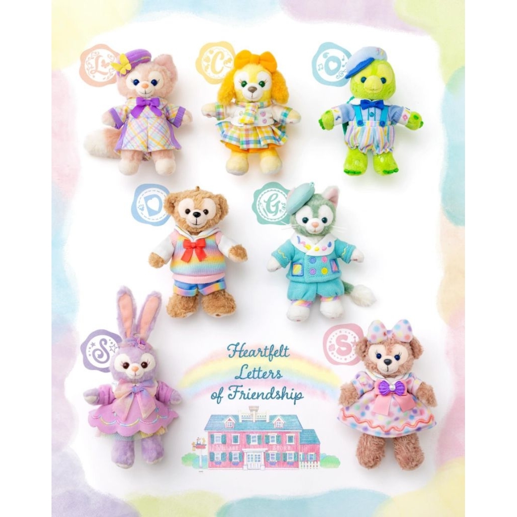 🇯🇵Duffy and Friends กิ๊บติดผม สินค้าน่ารักสุดคิ้วจาก Tokyo Disney Sea Resort