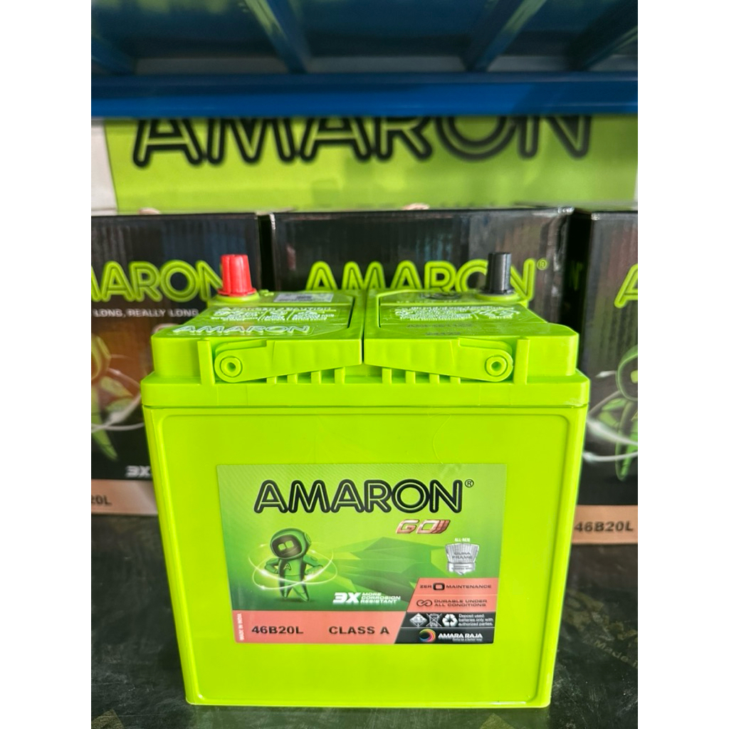 อมารอนAmaronรุ่นGo46B20Lรับประกัน1ปี ขนาดกว้าง12ยาว20เซนติเมตรกว้าง12ยาว20เซนติเมตร
