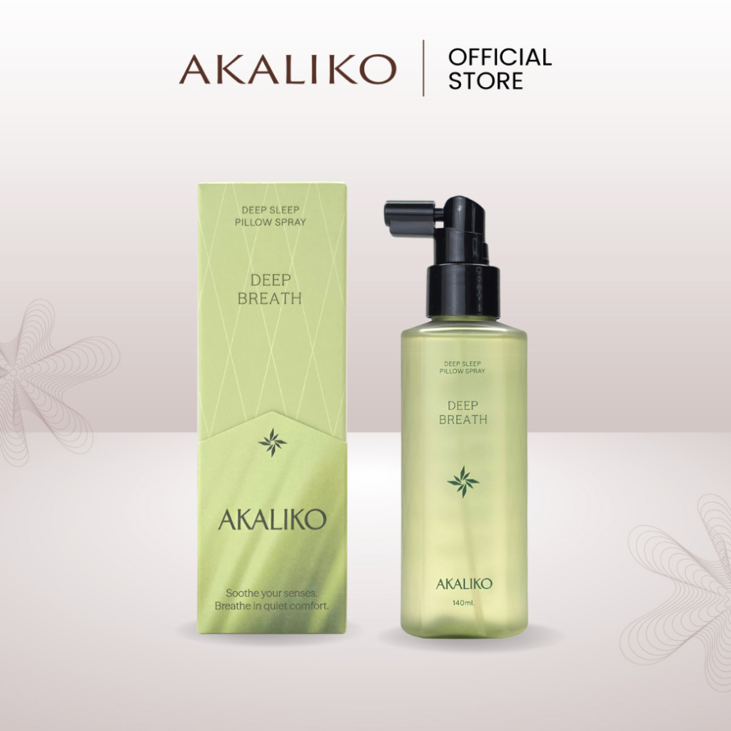 AKALIKO Deep Sleep Pillow Spray 140 ml สเปรย์หมอนอโรม่า ผ่อนคลายก่อนนอน หลับสบาย