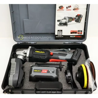 [รับประกัน 1 ปี] เครื่องเจียรไร้สาย 4 นิ้ว OSUKA Brushless [ OCAG746 ] หินเจียร โอซูกะ ลูกหนู 4 นิ้ว แบตเตอรี่ ไร้สาย