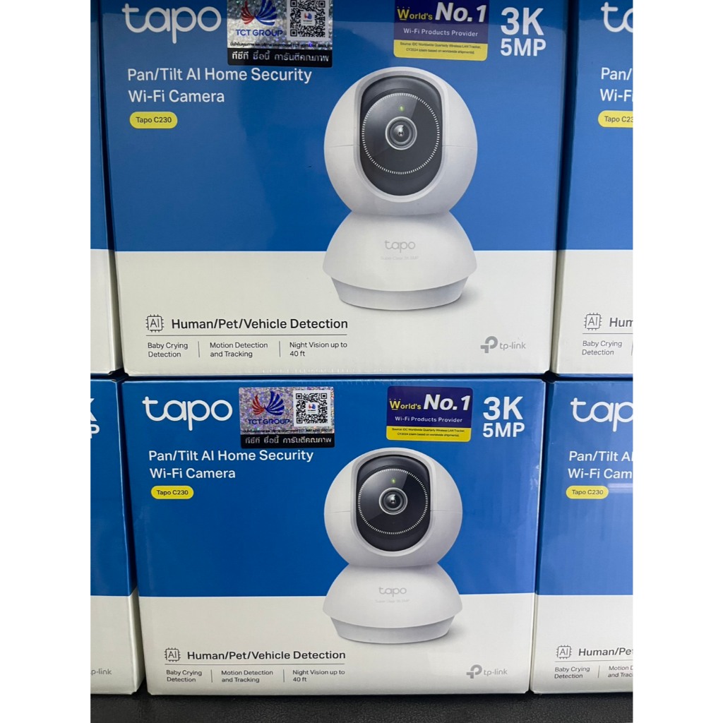 กล้องวงจรปิด TP-Link Tapo C230 AI Home Security Wi-Fi Camera 5MP