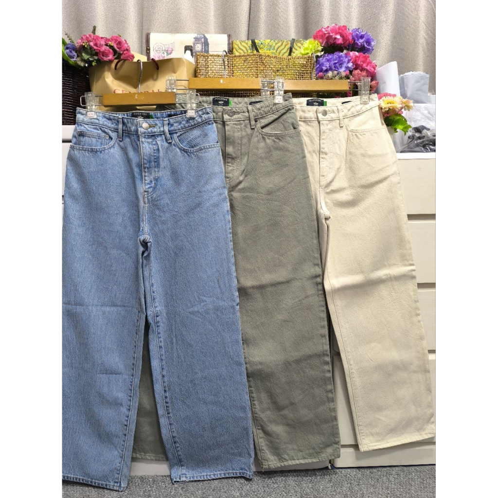 Dockers กางเกงผู้ชายทรงกระบอก แท้/ใหม่