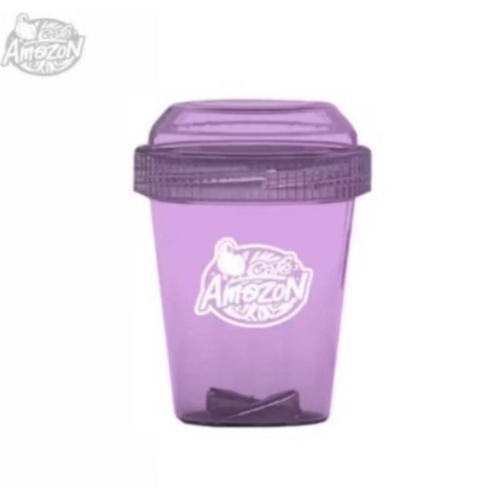 Cafe Amazon แก้วมินิเช็ค 4 oz. ความสูงประมาณ 8 เซนติเมตรสำหรับบรรจุเครื่องดื่มเขย่าเชค ชงเครื่องดื่ม ของแท้ 100%