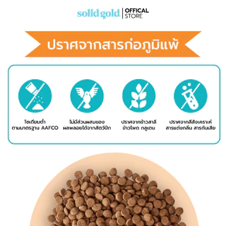 (2 ถุง x 5.44KG) | Solid Gold - Indigo Moon อาหารแมวโฮลิสติก สูตรไก่ โปรตีนสูง สำหรับแมวทุกช่วงวัย