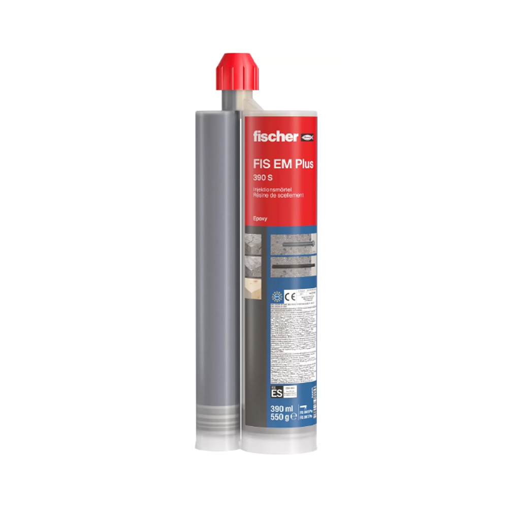 EPOXY MORTAR FIS EM PLUS น้ำยาอีพ๊อกซี่เจาะเสียบเหล็ก FISCHER FIS EM PLUS