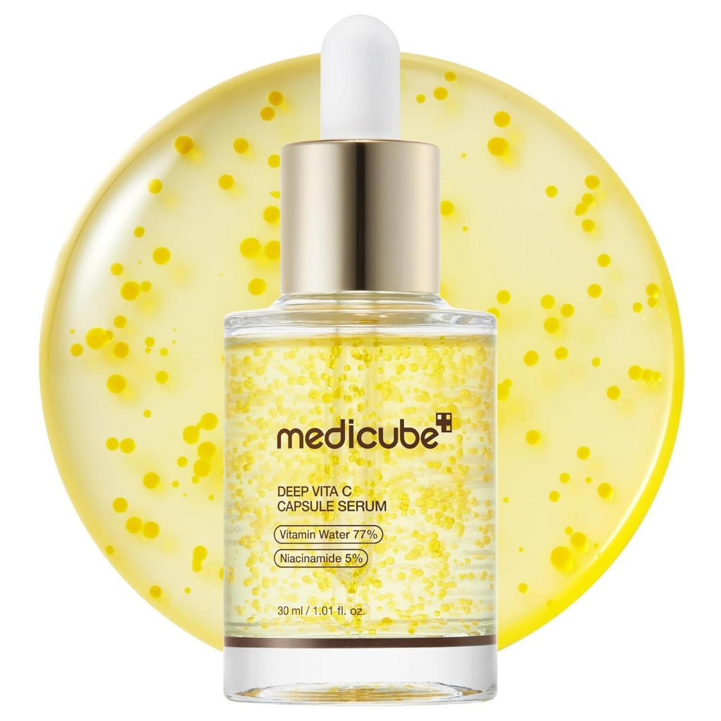 🚀【ส่งด่วน】Medicube Deep Vitamin C Capsule Serum 30ml | เซรั่มเพิ่มความชุ่มชื้นพร้อมปรับผิวขาวใส ไร้ปัญหาผิวไม่เรียบเนียน