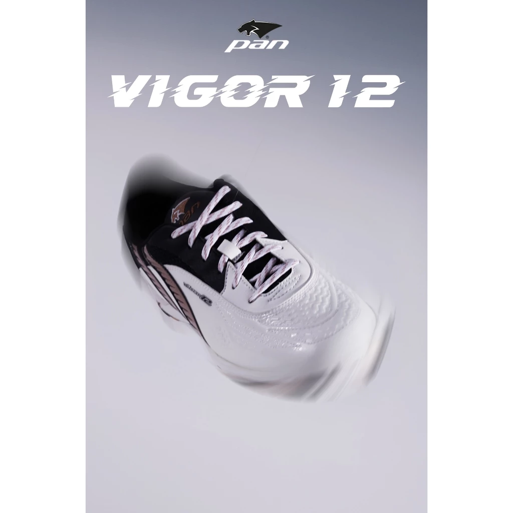 PAN | VIGOR XII MICROFIBER/TPU FILM รองเท้าฟุตซอล สายสปีด รุ่นพรีเมียม | APF146K