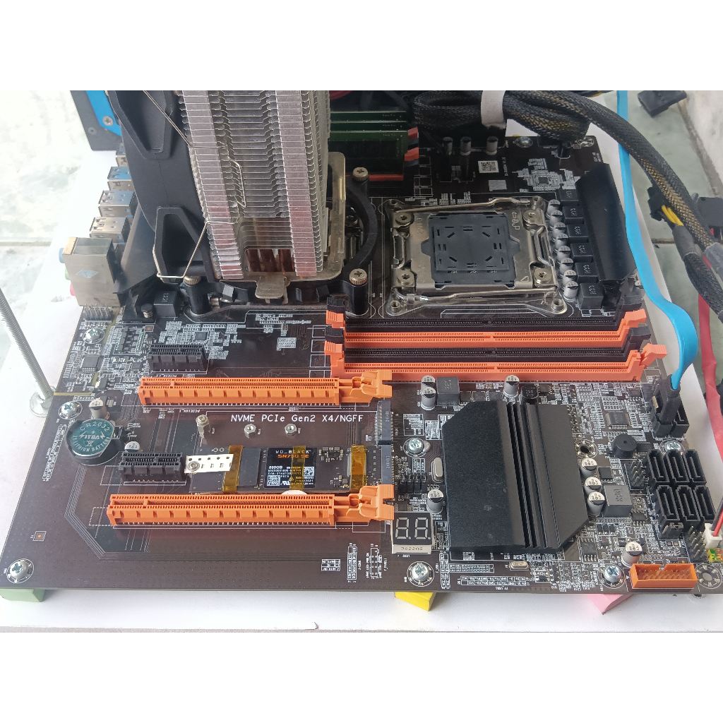 คอมประกอบ Work Station,CPU-2697AV4,DDR4-48GB-2400,X99-Dual-Mainboard