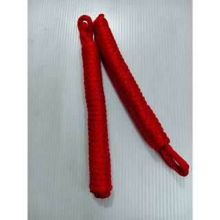 เชือกลูกเสือ เชือกเงื่อนลูกเสือ เงื่อนเนตรนารี สีแดง/สีขาว