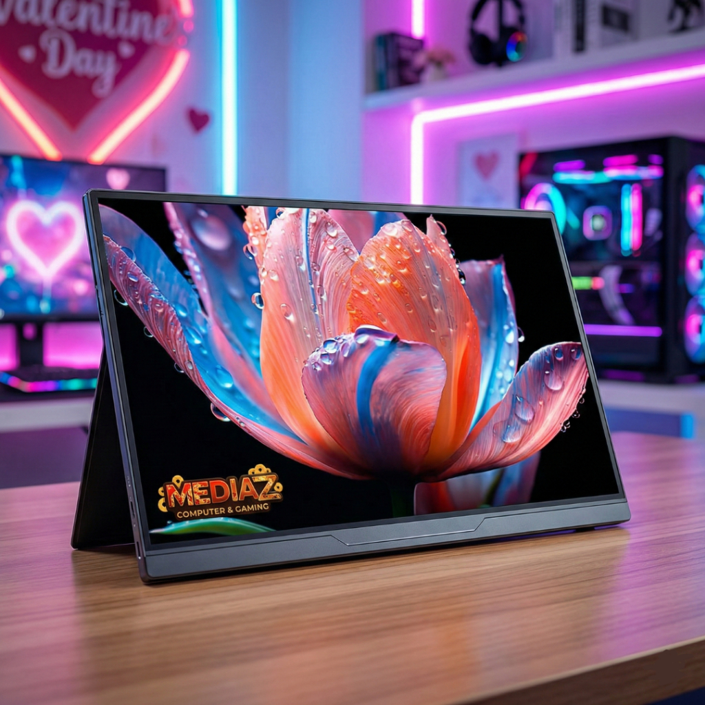 ส่งทันที จอภาพ LCD 14" 8" hdmi พกพาสำหรับ PC PS4 Switch โน็ตบุค , Jonsbo D31 D41 Media Z Com