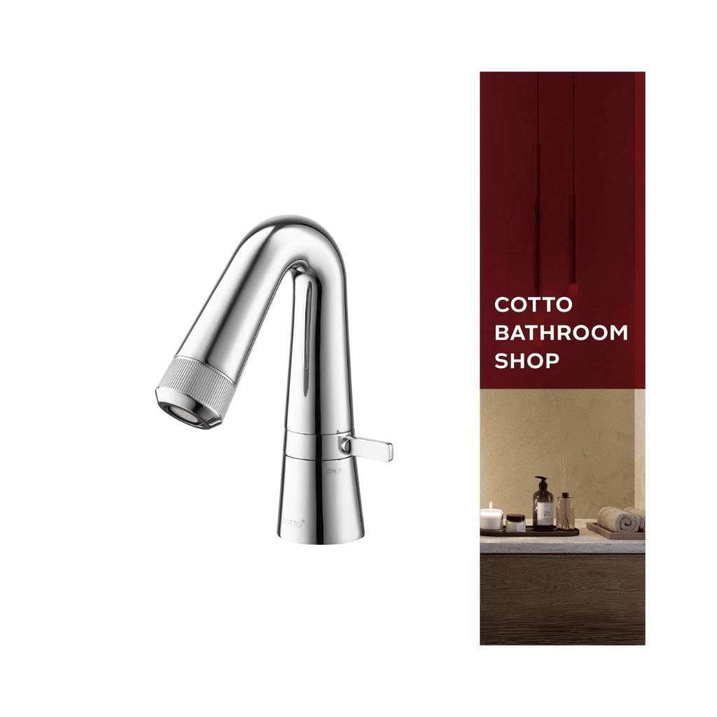 COTTO CT1246A CALLA LILY COLD WATER BASIN FAUCET WITH FILTER