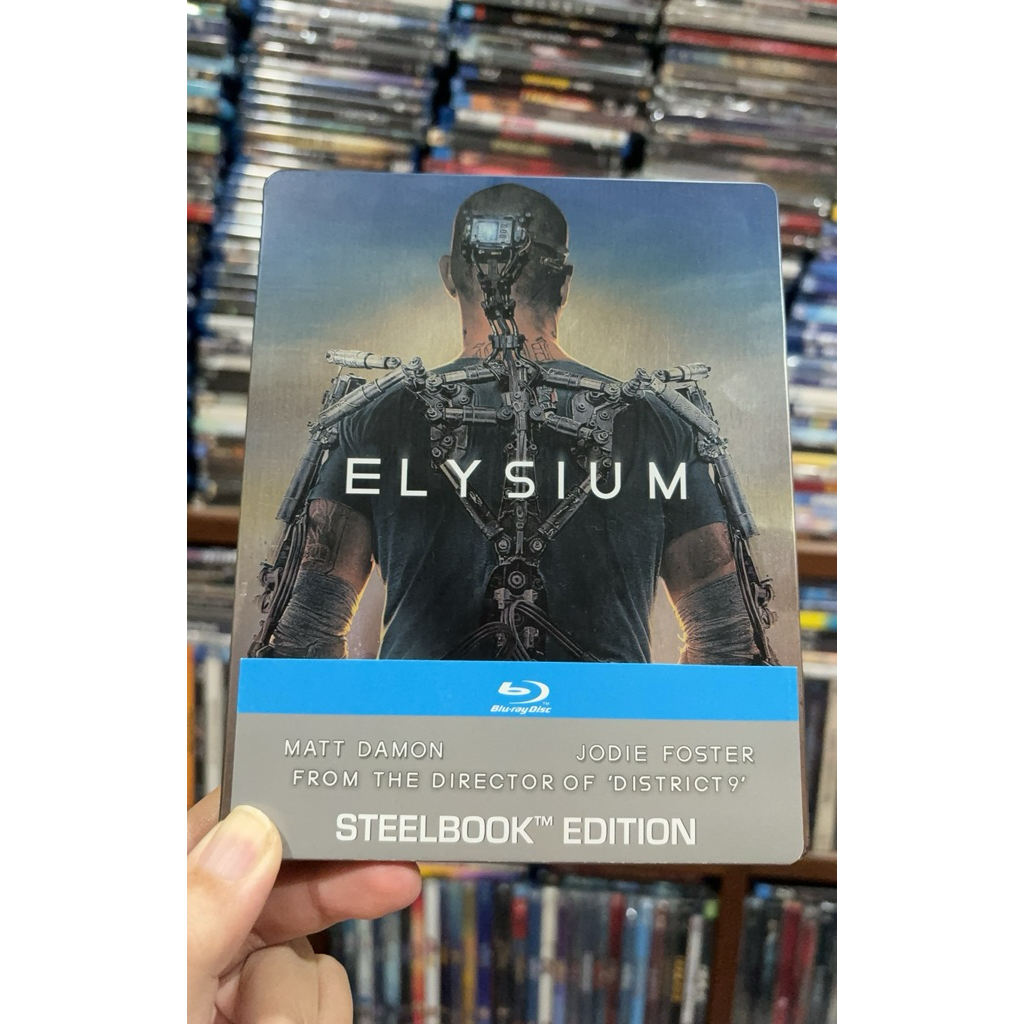 Elysium : Blu-ray แท้ มือสอง กล่องสวม หนังแอคชั่นสุดมันส์ มีเสียงไทย มีบรรยายไทย