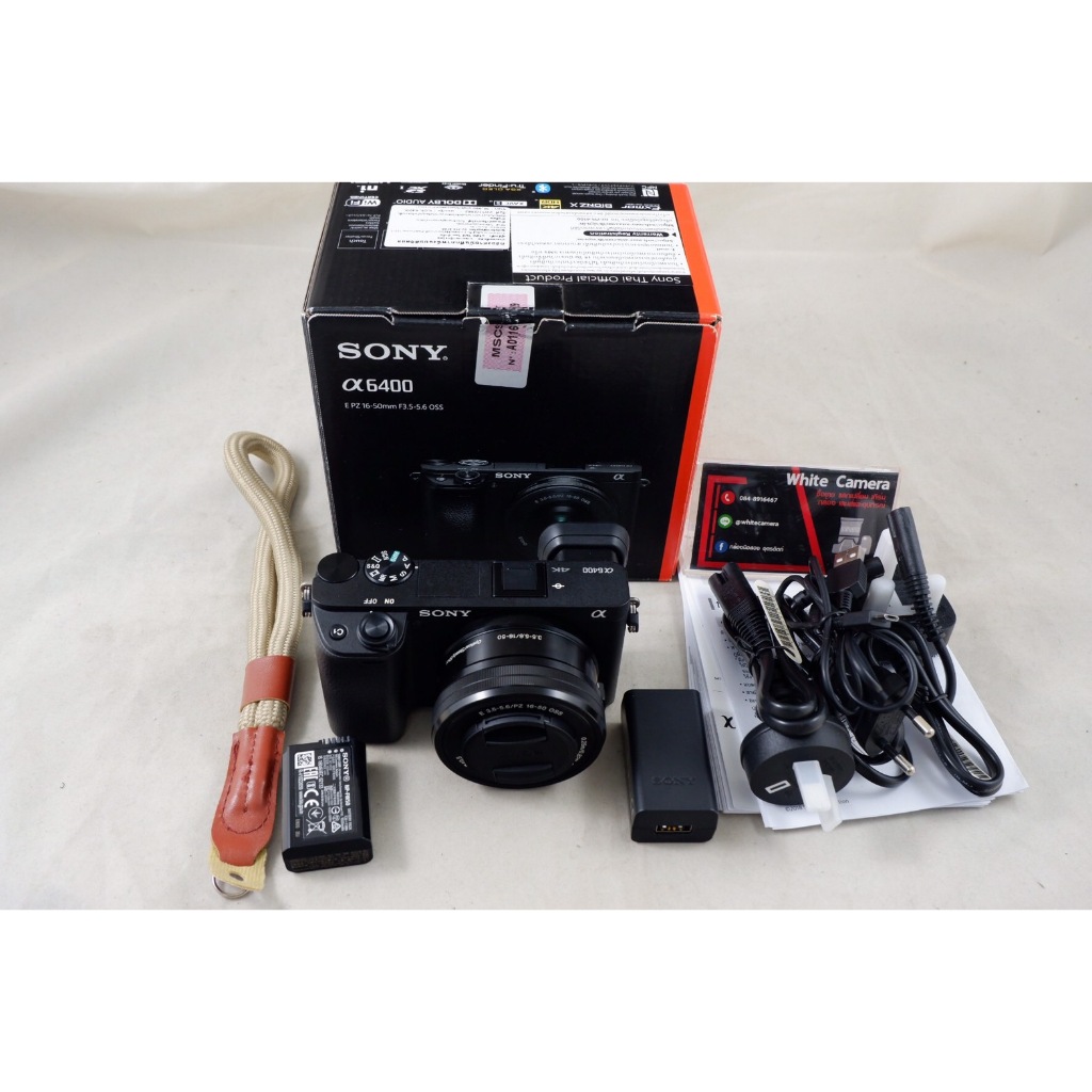 Sony A6400 + เลนส์ 16-50 OSS มือสอง