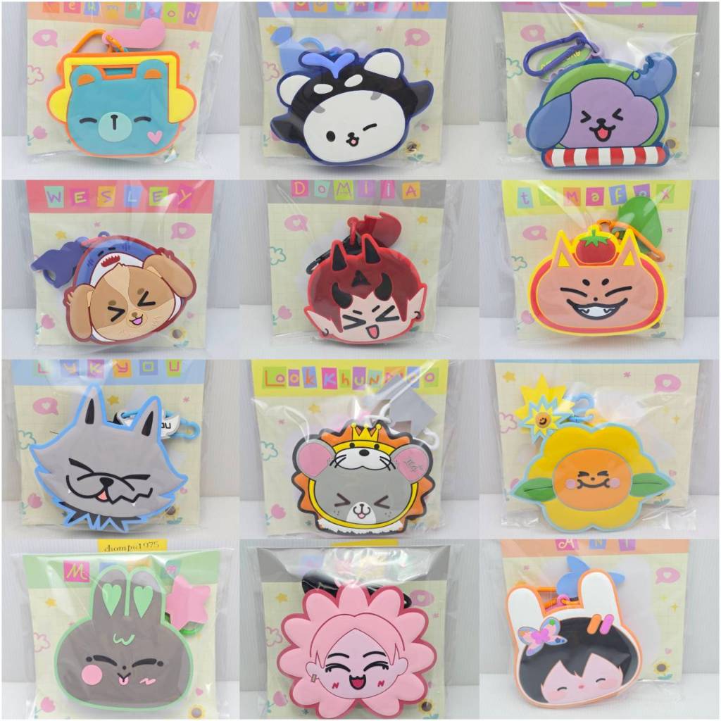 <พร้อมส่ง> กระเป๋า Silicone Mini Pouch #Permpoon #Avocean #Polcasan #Lykyou #Wesley #Domiia #Tomafox