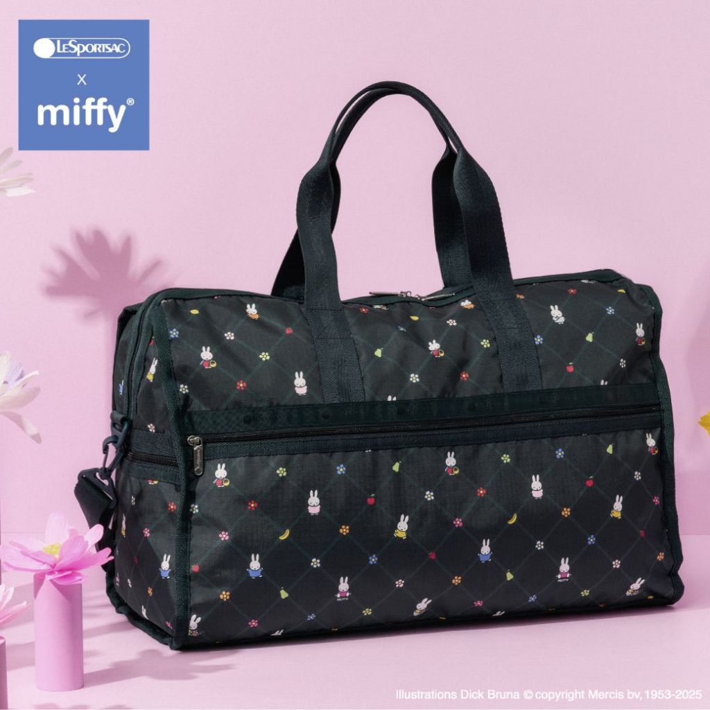 Lesportsac Deluxe Lg Weekender Bag กระเป๋าเดินทางใบใหญ่ Style 4319 LESPORTSAC X MIFFY