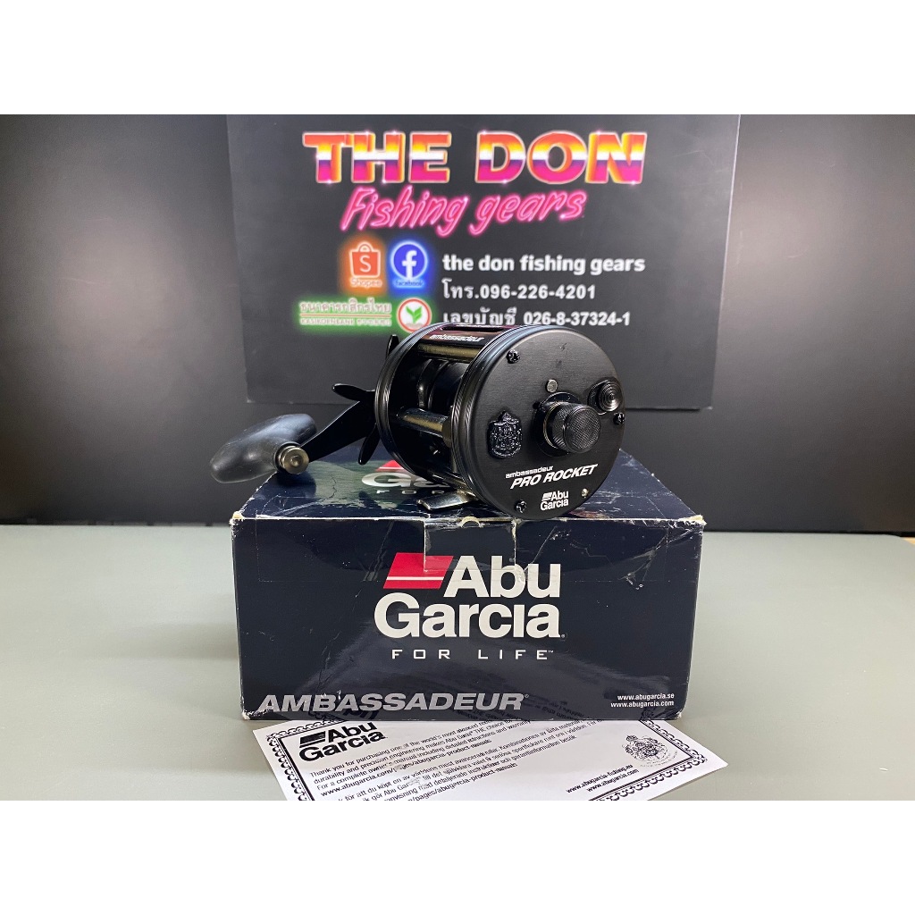 รอก Abu Garcia Ambassadeur Pro Rocket 6500BE Black Edition มือสองนำเข้าจากอเมริกา #52235