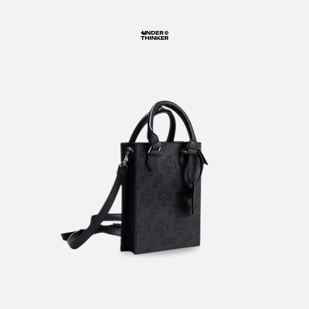 ของแท้นูน Petit Sac Plat Monogram กระเป๋าสะพายข้างหนัง PU สําหรับผู้ชายและผู้หญิง | ใต้ดินเกอร์