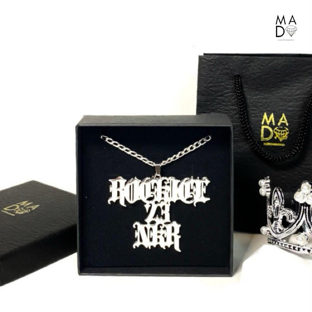 ร้านไทย🇹🇭สร้อยพร้อมจี้✨งานสั่งทำพิเศษ, จี้สั่งทำ, สร้อยชื่อ, จี้โลโก้, สแตนเลสแท้🎁พร้อมกล่อง✔️จัดส่งใน 5-7 วัน - รูปที่ 3