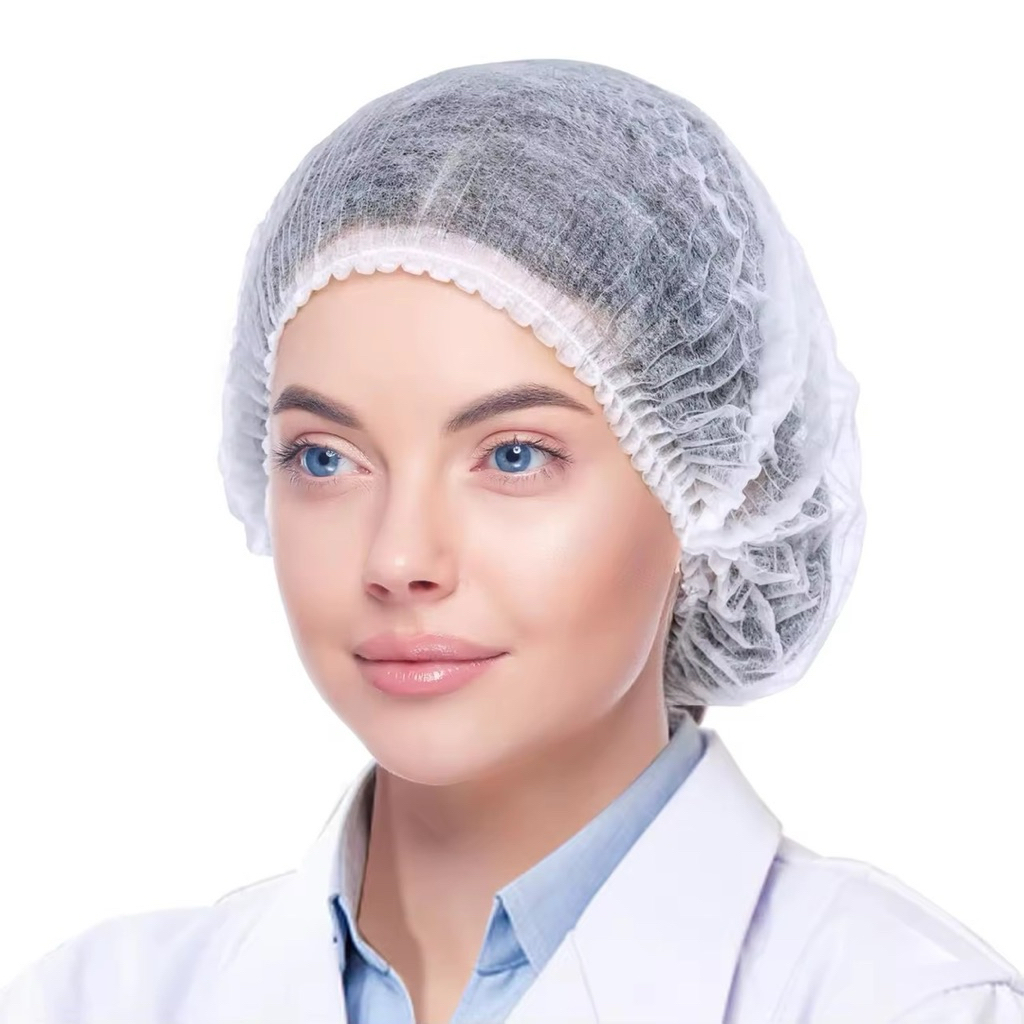 Wellmed Cap หมวกตัวหนอน คลุมผม เกรดการแพทย์ (ยาว 21 ซม)