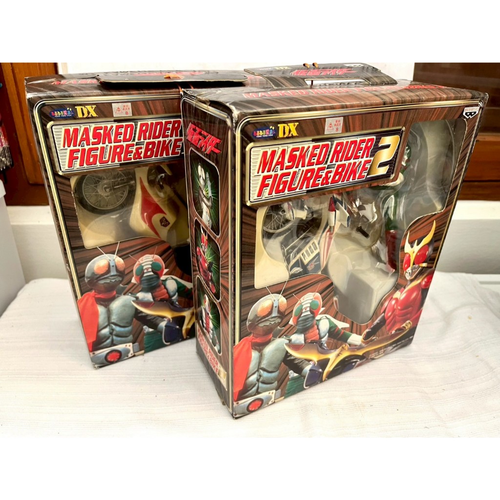 Banpresto DX Masked Rider Figure & Bike 2 : Masked Rider 1 & Cyclone, V3 & Hurricane - รูปที่ 2