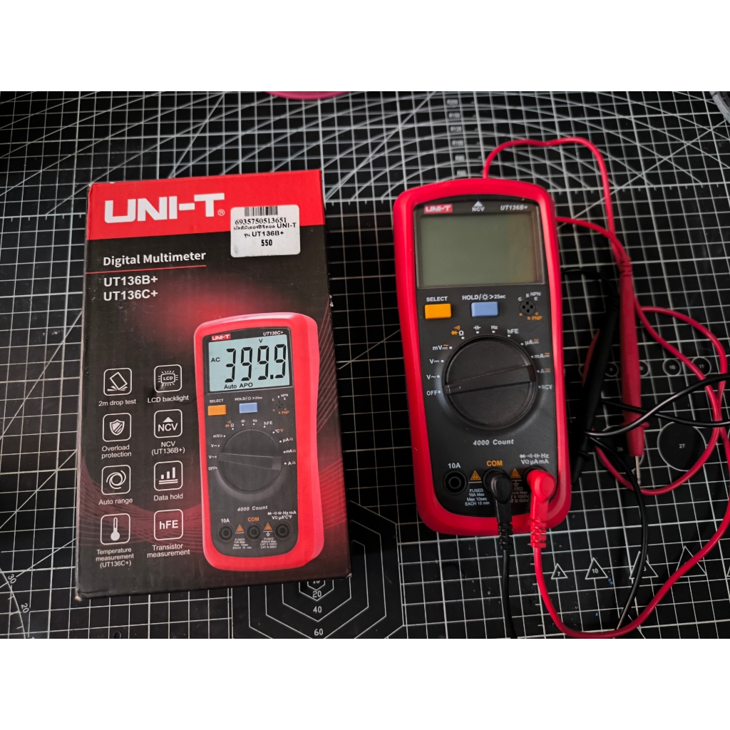มือสอง - ดิจิตอล มัลติมิเตอร์ UNI-T รุ่น UT136B+