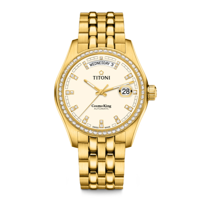 Titoni Luxury Gents Watch - Cosmo Model:797G-DB-541
