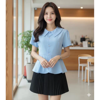 เสื้อคอปกระบายชาย รุ่น Gentle Lady