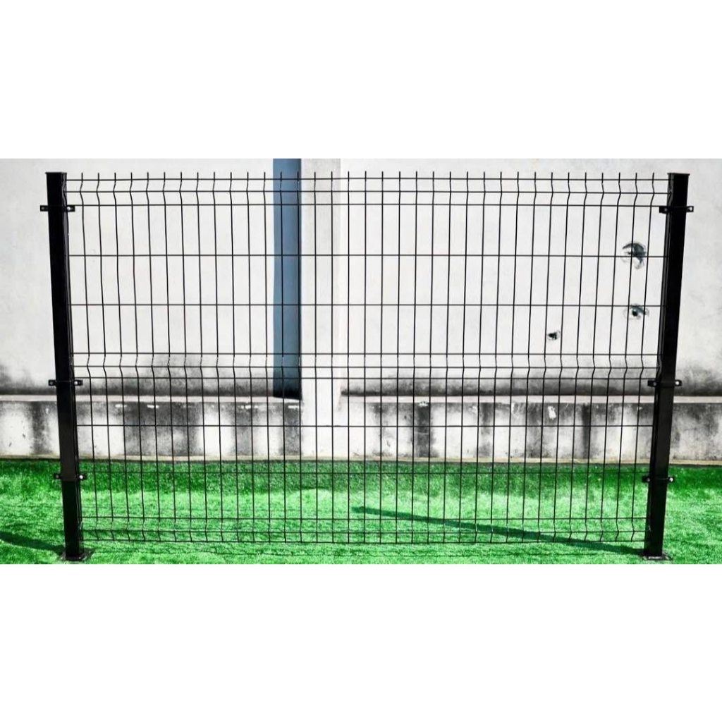 ASV รั้วสำเร็จรูปชุปกัลวาไนซ์ เคลือบ PVC ดำ รั้วทางด่วนขนาด 1.2 ,1.5, 2.0 เมตร กว้าง 2.4 เมตร เฉพาะรั้วไม่รวมเสา - รูปที่ 2