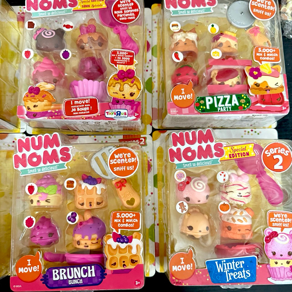 ⭐️พร้อมส่ง⭐️ NUM NOMS กลิ่นหอม รวมหลายรุ่น กล่องสุ่ม หายาก ลิขสิทธิ์แท้ 100% ❗️อ่านรายละเอียดก่อนสั่