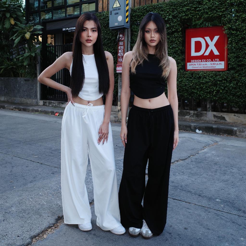 B&B CLOTHING - Luna Set ชุดเซ็ตผู้หญิง เสื้อ กางเกงขายาว แพทเทิร์นเก๋ !
