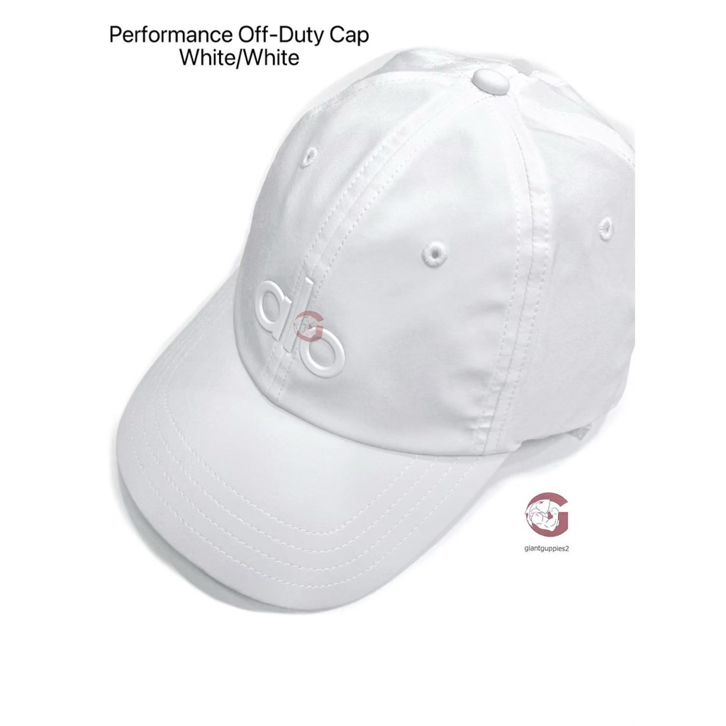 Alo ของแท้ 100% รุ่น Performance Off-Duty Cap สีขาว