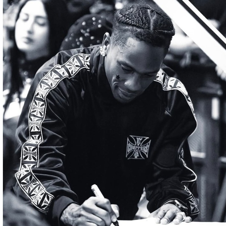 เสื้อTracksuit Jacket  แบรนด์ West Coast Choppers รุ่น WCC OG Tracksuit Jacket - Black