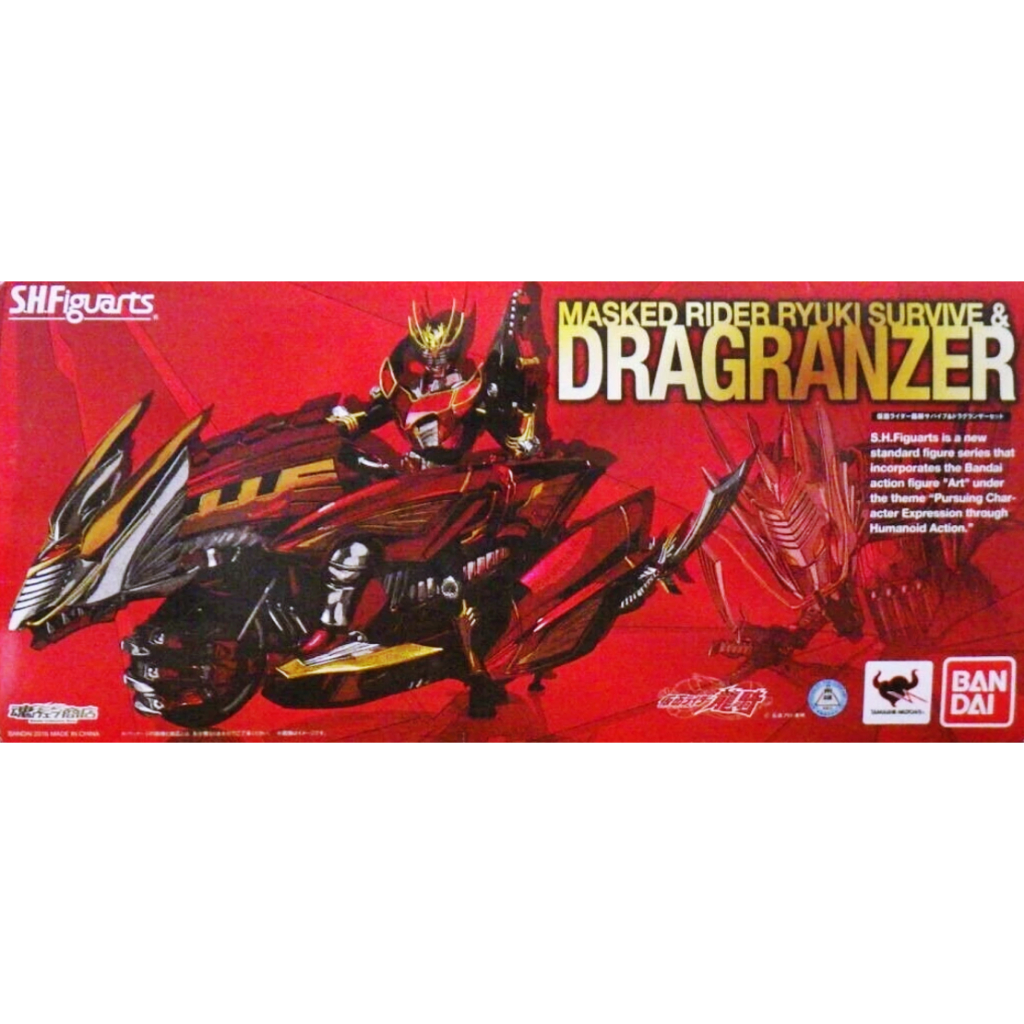 S.H.Figuarts Kamen Rider RYUKI Survive & Draglanzer มือ2 สภาพใหม่ เเท้ (พร้อมส่ง)