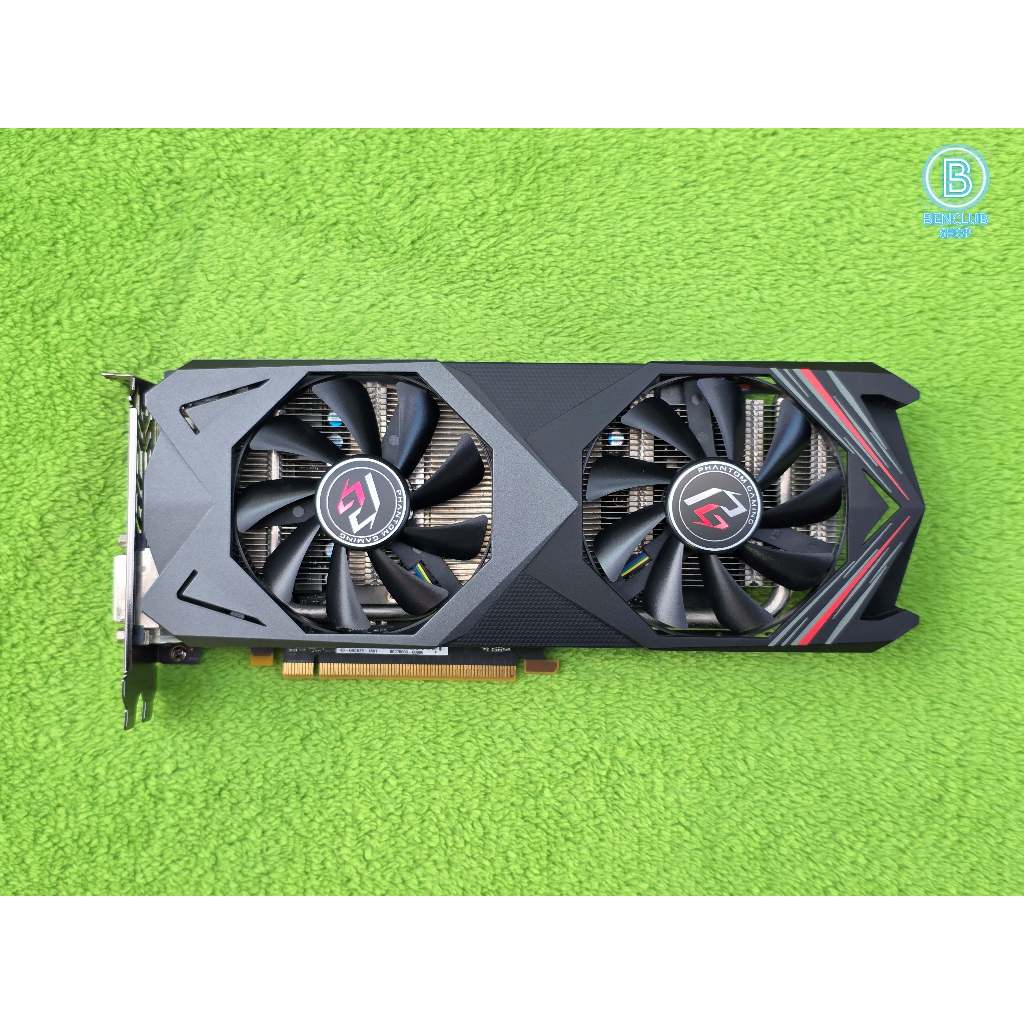 การ์ดจอ Asrock RX 590 Phantom Gaming X OC 8G ต่อไฟ8pin มือสอง