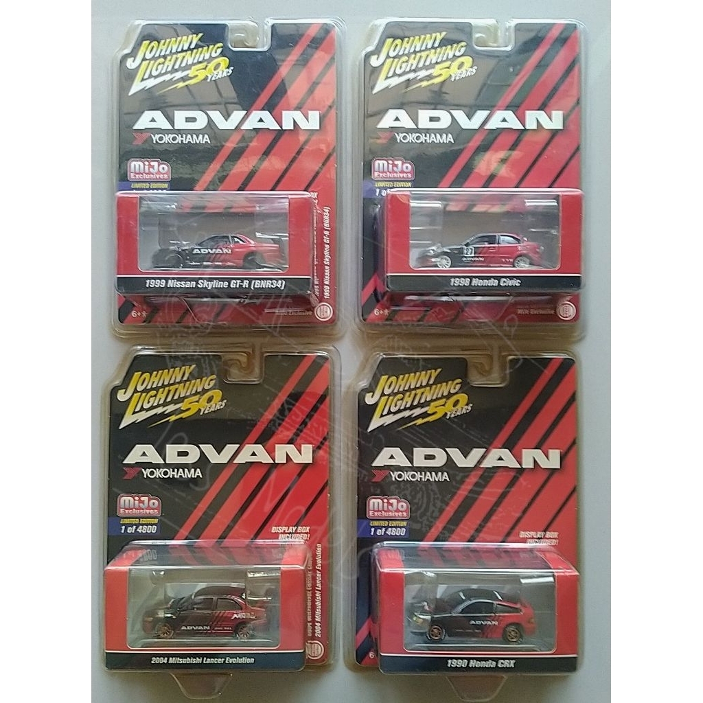 Johnny Lightning 50th Advan Yokohama
