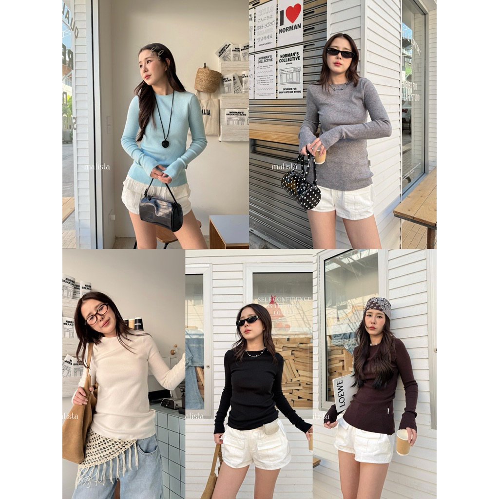 MALISTA - Lope Top เสื้อแขนยาว