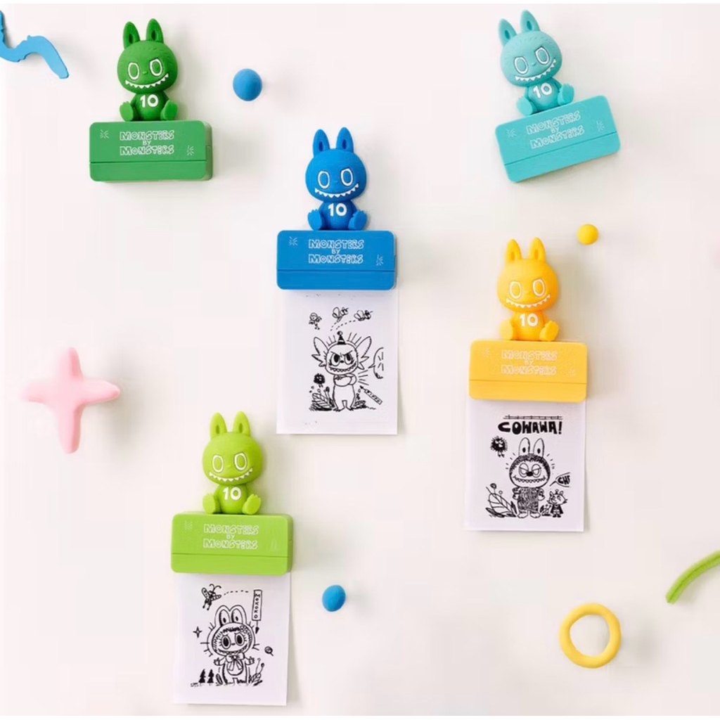 🛵พร้อมส่งด่วนจากไทย the monsters ครบรอบ 10 ปี แม่เหล็กติดตู้เย็น - รูปที่ 2