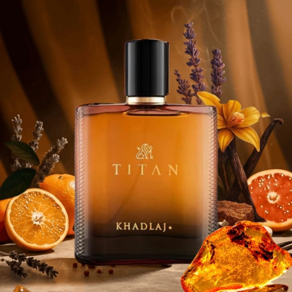 Titan Eau de parfum for men  Khadlaj 100 ml แท้💯