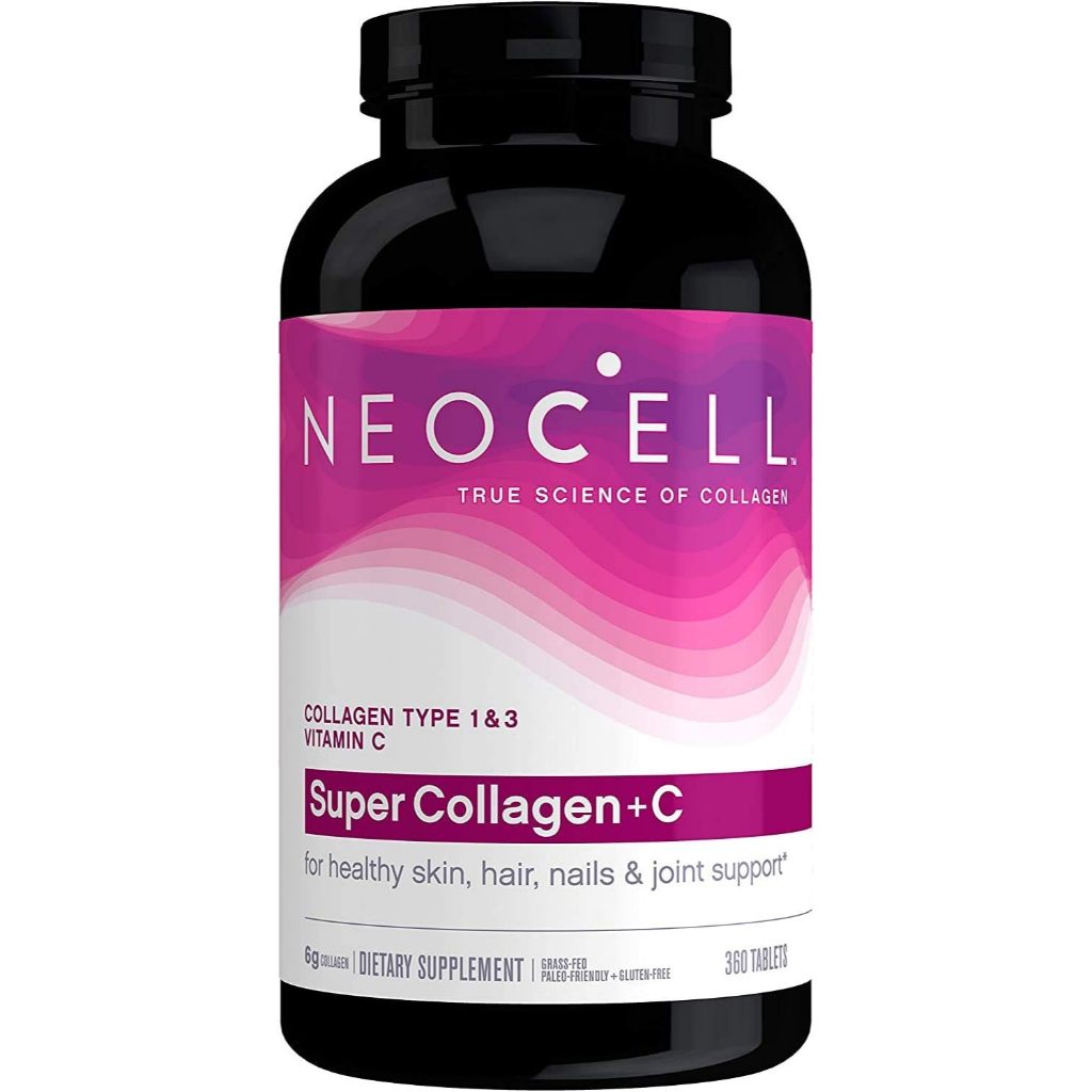 Neocell Super Collagen Type 1 & 3 + Vitamin C (360Tablets) คอลลาเจน และวิตามินซี