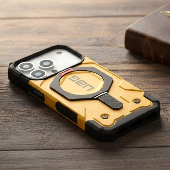 M01 CASE ขาตั้ง UAG FOR IPHONE 16 12 13 14 15 PRO MAX PLUS วงเล็บ แม่เหล็กเคสป้องกันโทรศัพท์มือถือ ป้องกันการตก