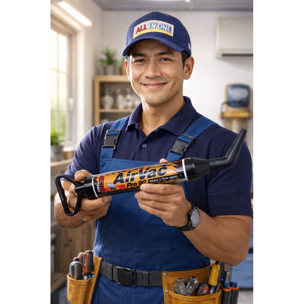 กระบอกดูดเมือกแอร์ ดูดท่อน้ำทิ้งแอร์ตัน Air vac Pro90