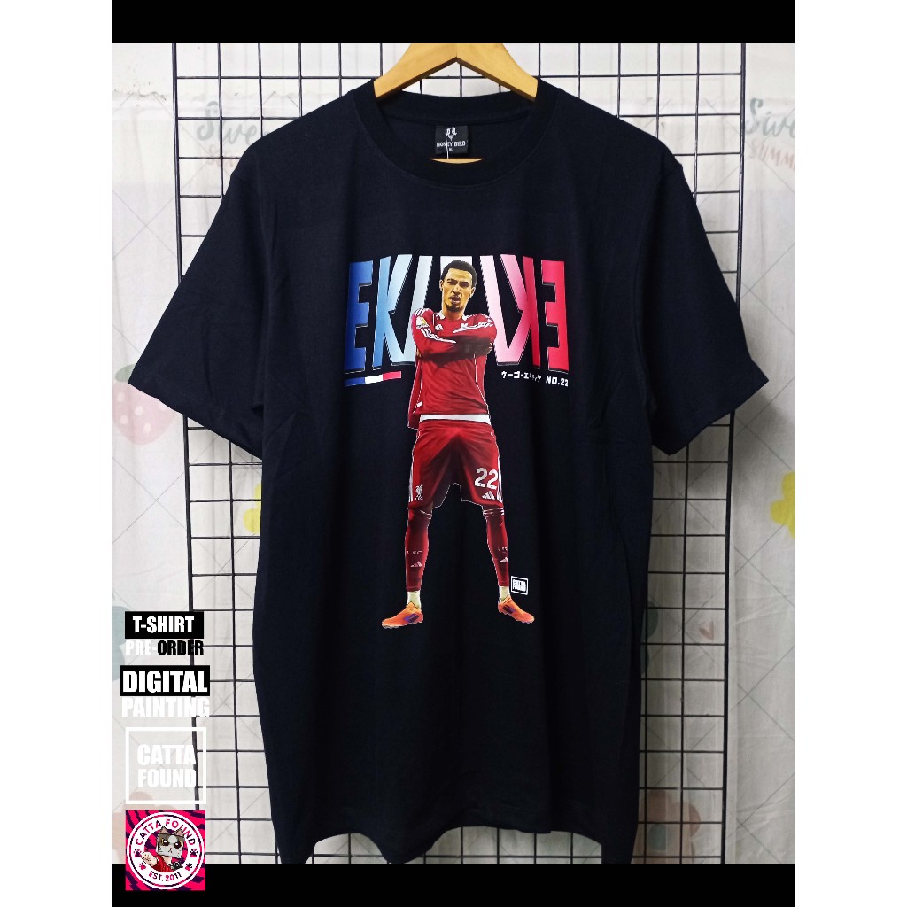 เสื้อยืดลิเวอร์พูล Liverpool หงส์แดง  Ekitike22