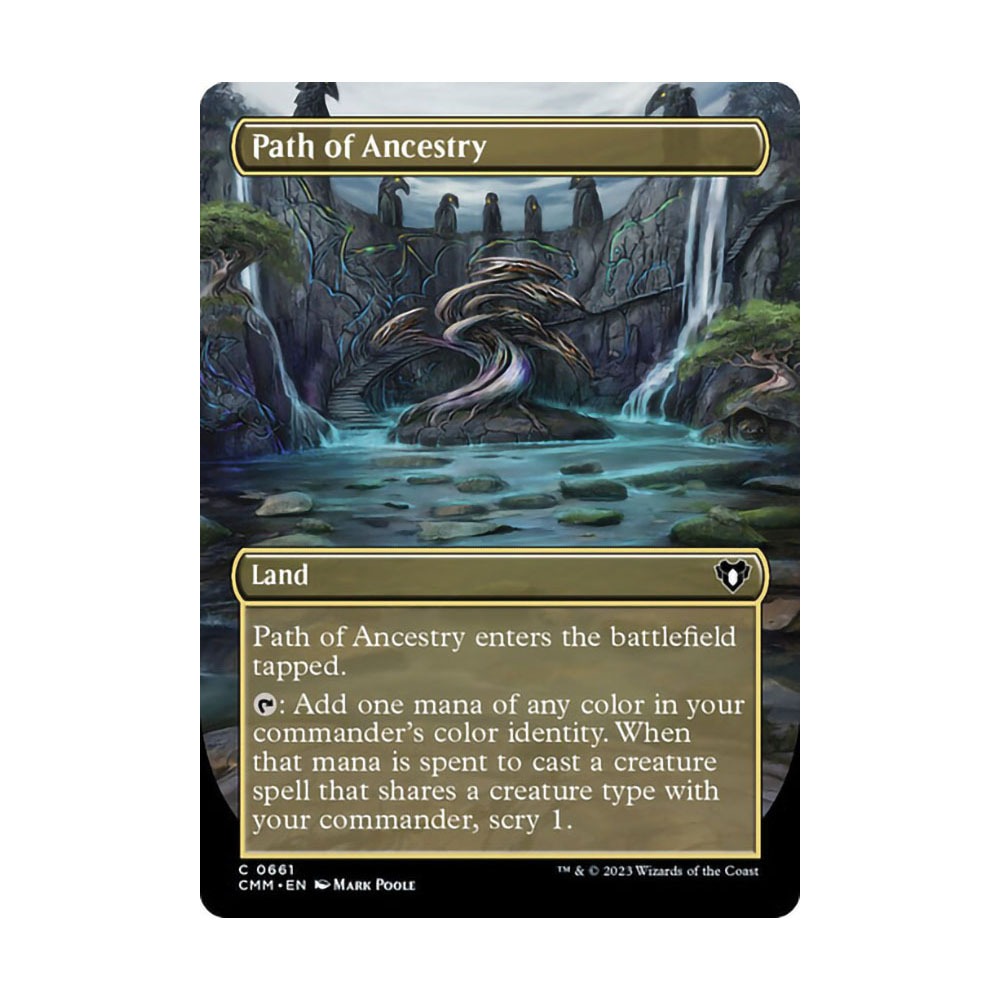 [MTG] Path of Ancestry [CMM] [LAND] [C] - Magic the Gathering SINGLES