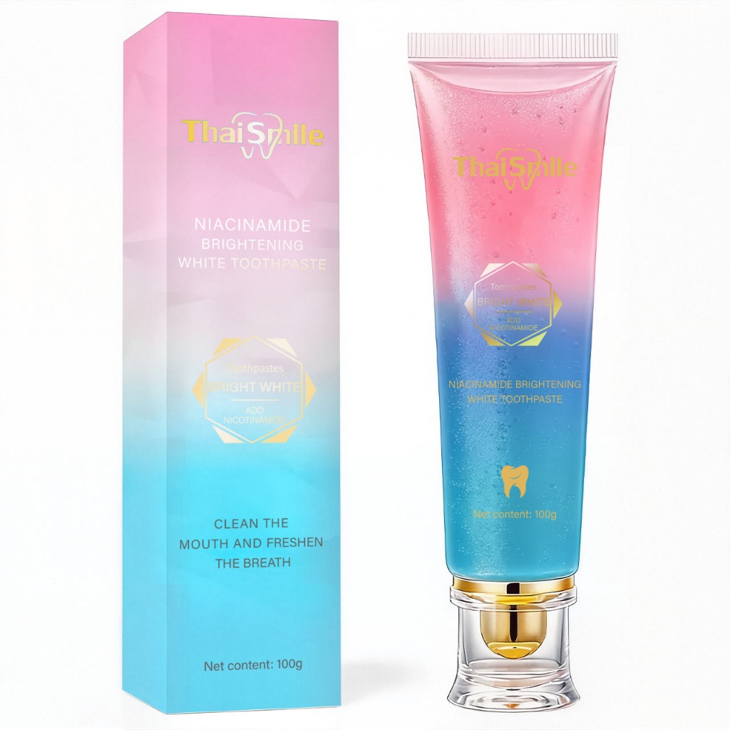 ยาสีฟัน ไนอาซินาไมด์ ฟันขาวเร่งด่วน ขจัดคราบเหลืองจากชา กาแฟ ลดการสะสมของคราบพลัค เสริมสร้างเคลือบฟันแข็งแรง - รูปที่ 5