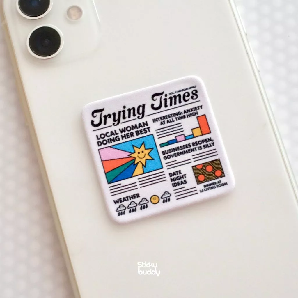 ที่เช็ดหน้าจอแบบติดได้ StickyBuddy ใช้กับ มือถือ โน๊ตบุ๊ค เลนส์